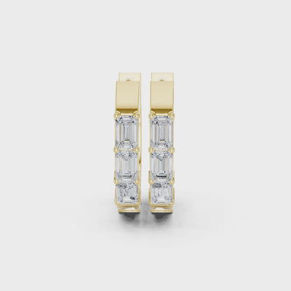 Rosy Alba Diamond Earrings