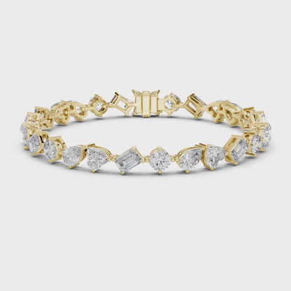 Signature Axis Diamond Bracelet
