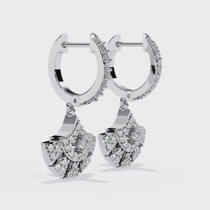Nova Loops Diamond Earrings