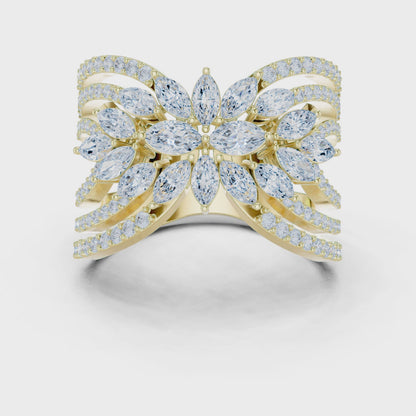 Crown Jewel Diamond Ring