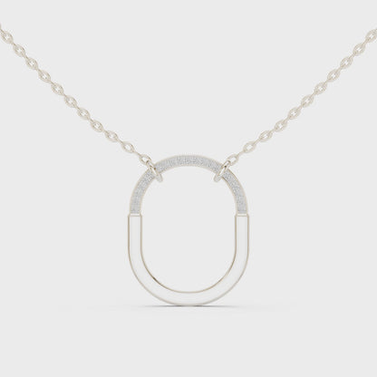 Radiant Charm Diamond Pendant
