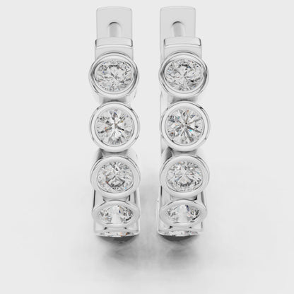 Glow Ringlets Diamond Earrings