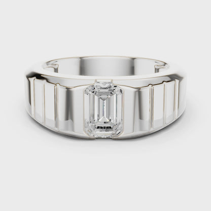 Elan Solitaire Diamond Ring for Men
