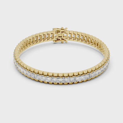 Gilded Aura Diamond Bracelet