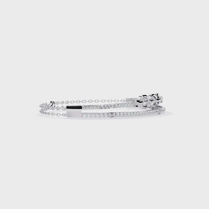 Luminous Loops Diamond Bracelet