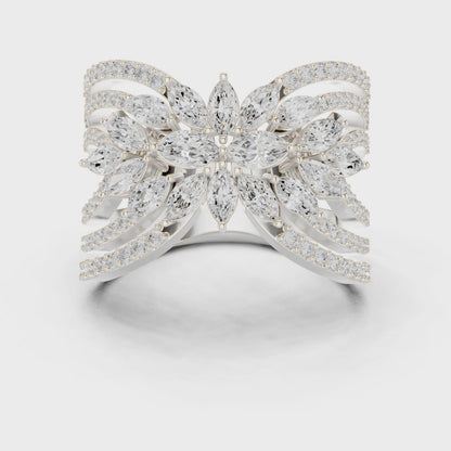 Crown Jewel Diamond Ring
