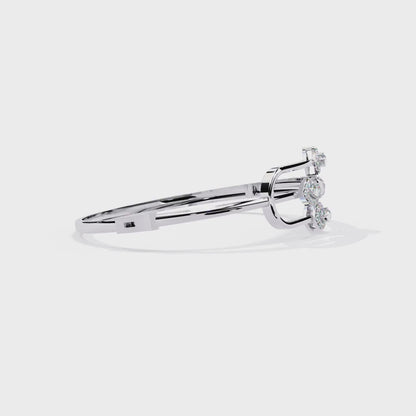 Daisy Gleam Diamond Bangle